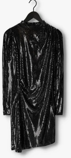 zwarte bruuns bazaar mini jurk allium maggie dress