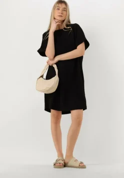 zwarte bruuns bazaar mini jurk cress gigi dress