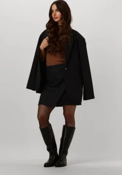 zwarte bruuns bazaar minirok bill madina skirt
