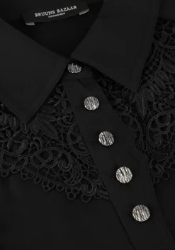 zwarte bruuns bazaar mini jurk viena dress