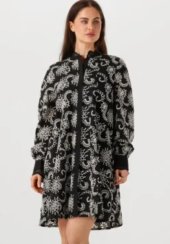 zwarte bruuns bazaar mini jurk oceani dress