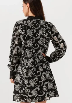 zwarte bruuns bazaar mini jurk oceani dress