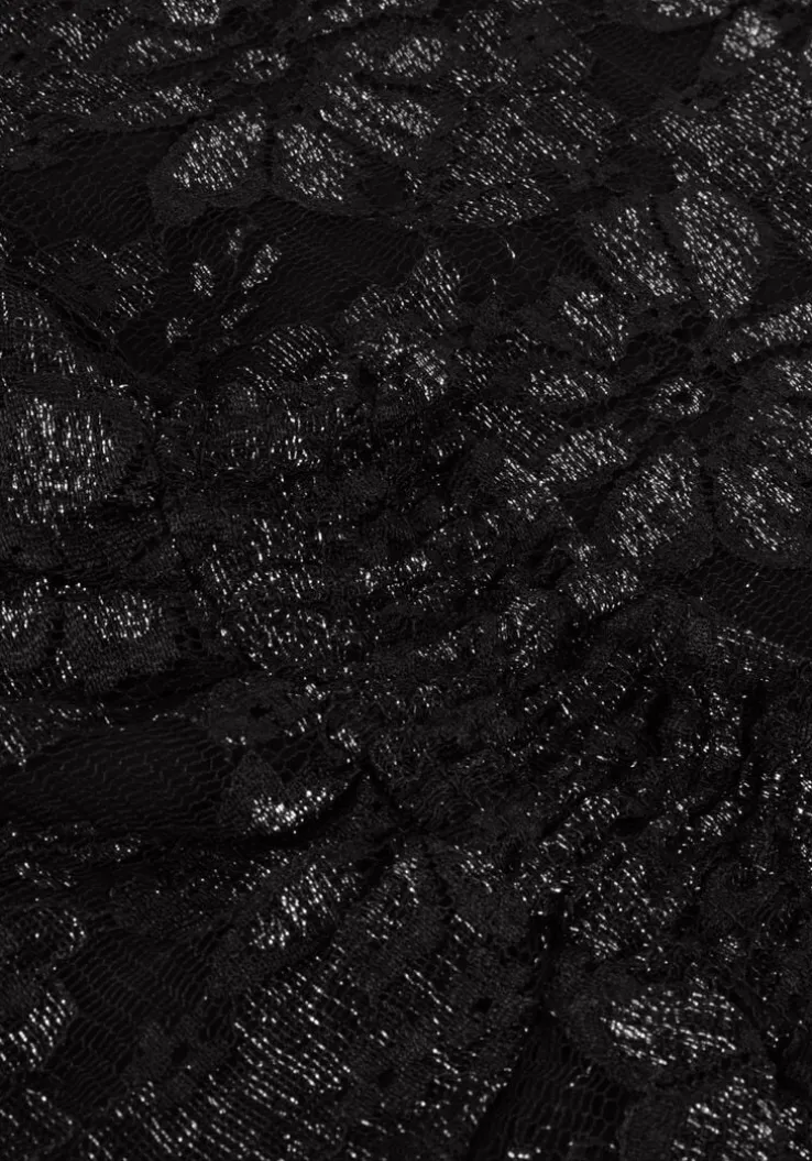 zwarte bruuns bazaar mini jurk echinops philinas dress