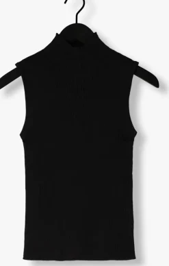 zwarte bruuns bazaar top rivers aditi knit top