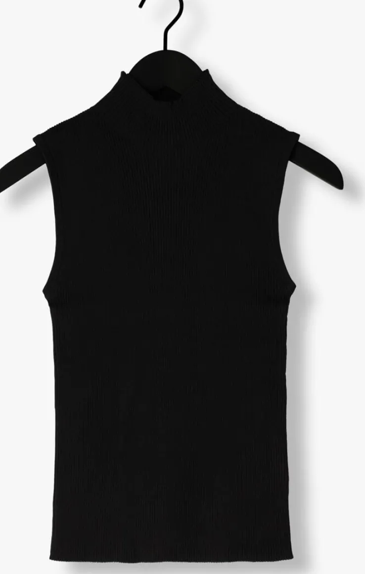 zwarte bruuns bazaar top rivers aditi knit top