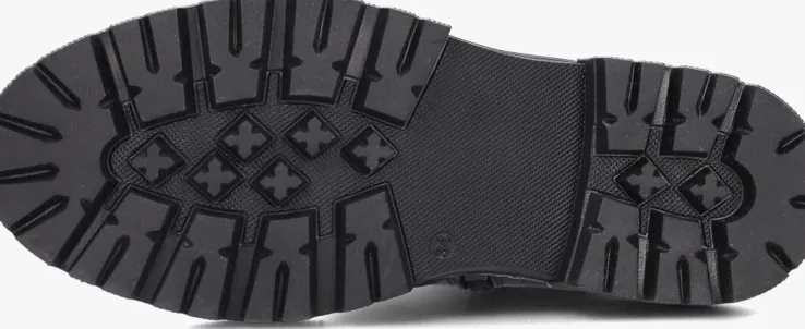 zwarte bullboxer chelsea boots ajs504