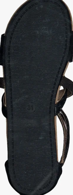 zwarte bullboxer platte sandalen aed031f1s