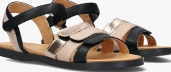 zwarte bullboxer sandalen alm021f1s
