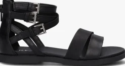 zwarte bullboxer sandalen alm012f1s