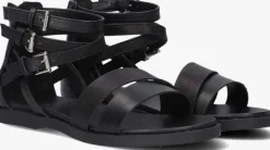 zwarte bullboxer sandalen alm012f1s