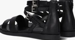 zwarte bullboxer sandalen alm012f1s