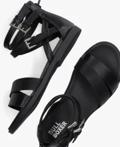 zwarte bullboxer sandalen alm012f1s