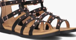 zwarte bullboxer sandalen alm015