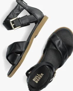 zwarte bullboxer sandalen alm016