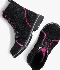 zwarte bunniesjr boots biker babette