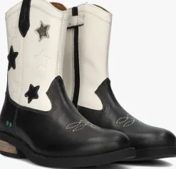 zwarte bunniesjr cowboylaarzen roos rodeo