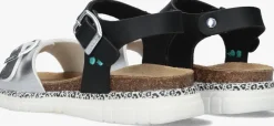 zwarte bunniesjr platte sandalen bonny beach