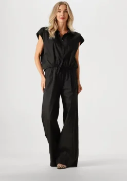 zwarte by-bar blouses bieke poplin blouse