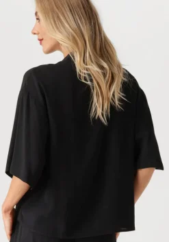 zwarte by-bar blouses owen viscose blouse