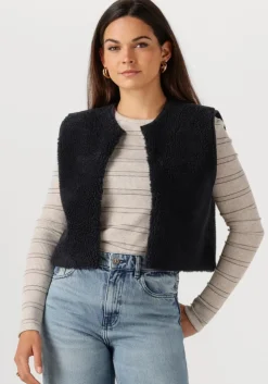 zwarte by-bar gilet wolly midnight gilet
