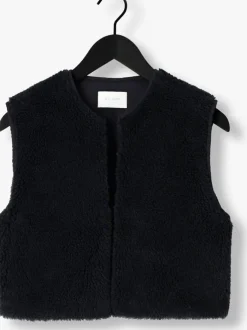 zwarte by-bar gilet wolly midnight gilet