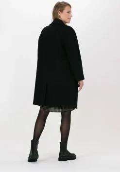 zwarte by-bar mantel florance coat