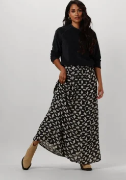 zwarte by-bar maxirok lien brisk skirt