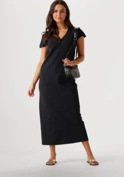 zwarte by-bar midi jurk vick dress