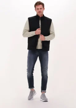 zwarte calvin klein bodywarmer lightweight seasonal vest