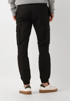 zwarte calvin klein cargobroeken skinny cargo
