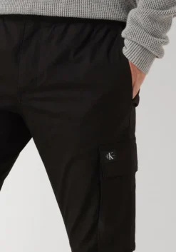 zwarte calvin klein cargobroeken skinny cargo
