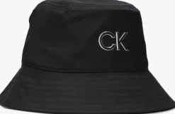 zwarte calvin klein hoed bucket hat