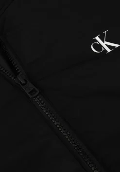 zwarte calvin klein jack padded harrington