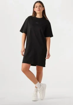 zwarte calvin klein mini jurk placed inst tee dress