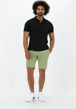 zwarte calvin klein polo stretch pique slim polo