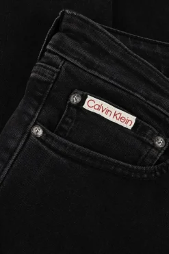 zwarte calvin klein skinny jeans sknny ck essntl blck