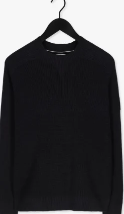 zwarte calvin klein sweater monologo badge sweater