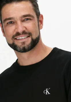 zwarte calvin klein sweater ck essential reg cn