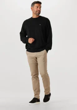 zwarte calvin klein trui ls ez corron crewnk sweater 12gg