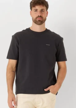 zwarte calvin klein t-shirt calvin klein label tee