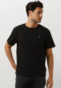 zwarte calvin klein t-shirt ck embro badge tee