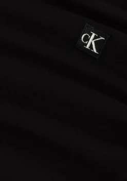 zwarte calvin klein t-shirt ck embro badge tee