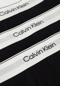 zwarte calvin klein underwear boxershorts trunk 3pk