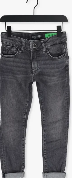 zwarte cars jeans slim fit jeans kids bates slim fit