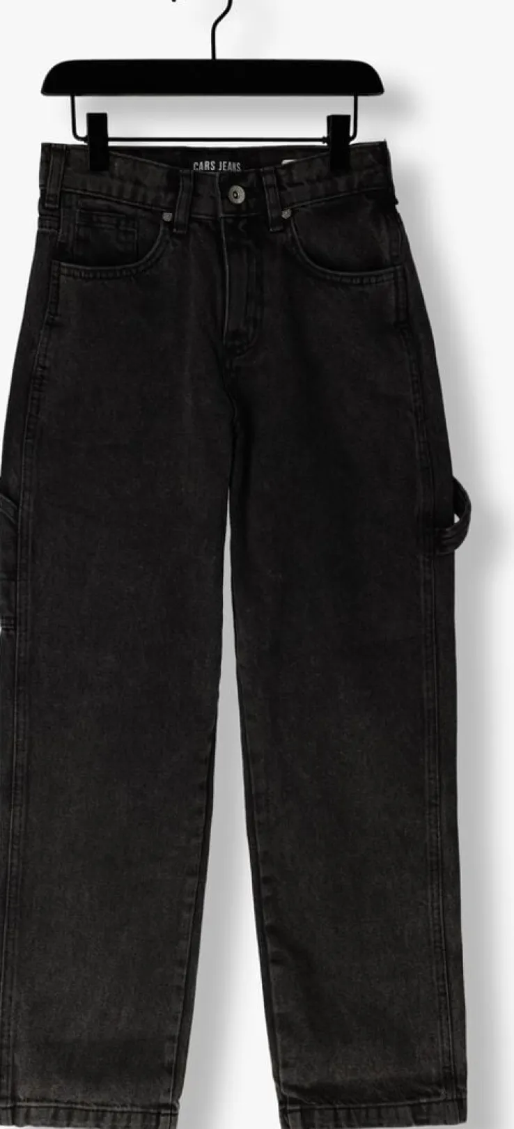 zwarte cars jeans straight leg jeans hammers