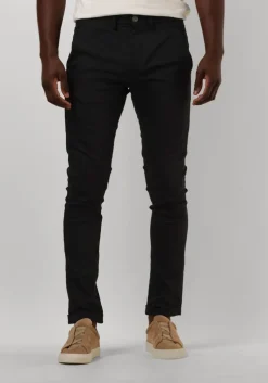zwarte cast iron chino riser chino stretch