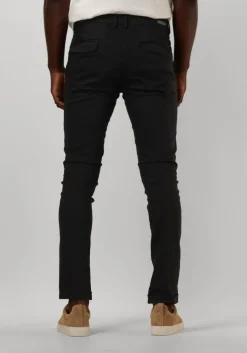 zwarte cast iron chino riser chino stretch