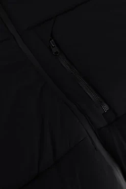 zwarte cast iron gewatteerde jas short jacket techstretch brawler