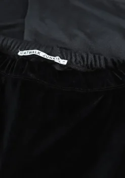 zwarte catwalk junkie flared broek tr woodstock