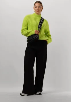 zwarte catwalk junkie pantalon straight leg tailored trousers